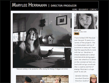 Tablet Screenshot of mlherrmannproductions.com